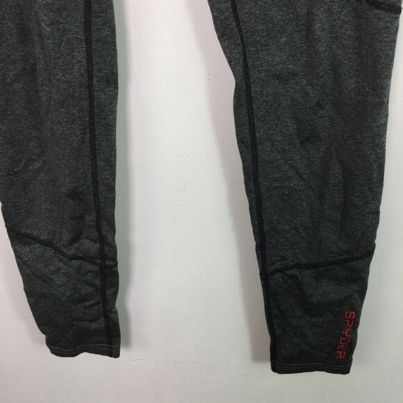 Spyder Mens Active ProWeb Stretch Baselayer Tights Pants Gray & Black Size Small - Picture 6 of 15